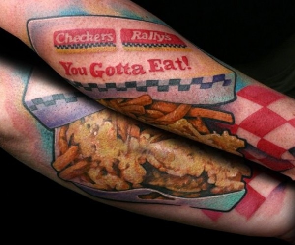 French Fries Tattoos