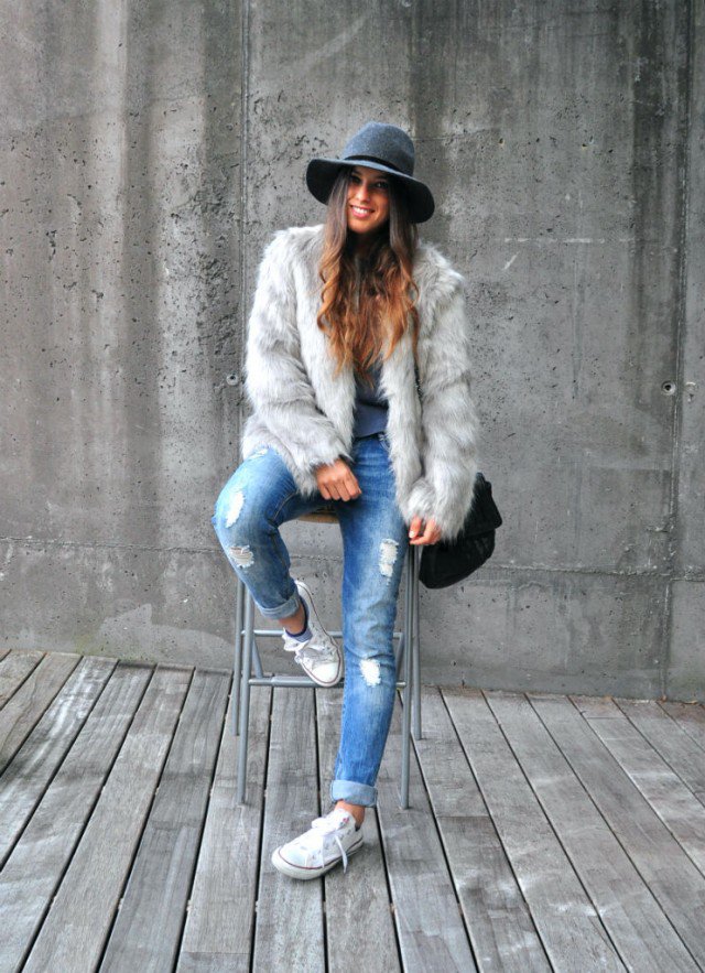 15 Superchic Fall & Winter Outfit Ideas with Fur Coats Pretty Designs