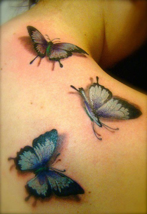 Gorgeous Butterfly Tattoo