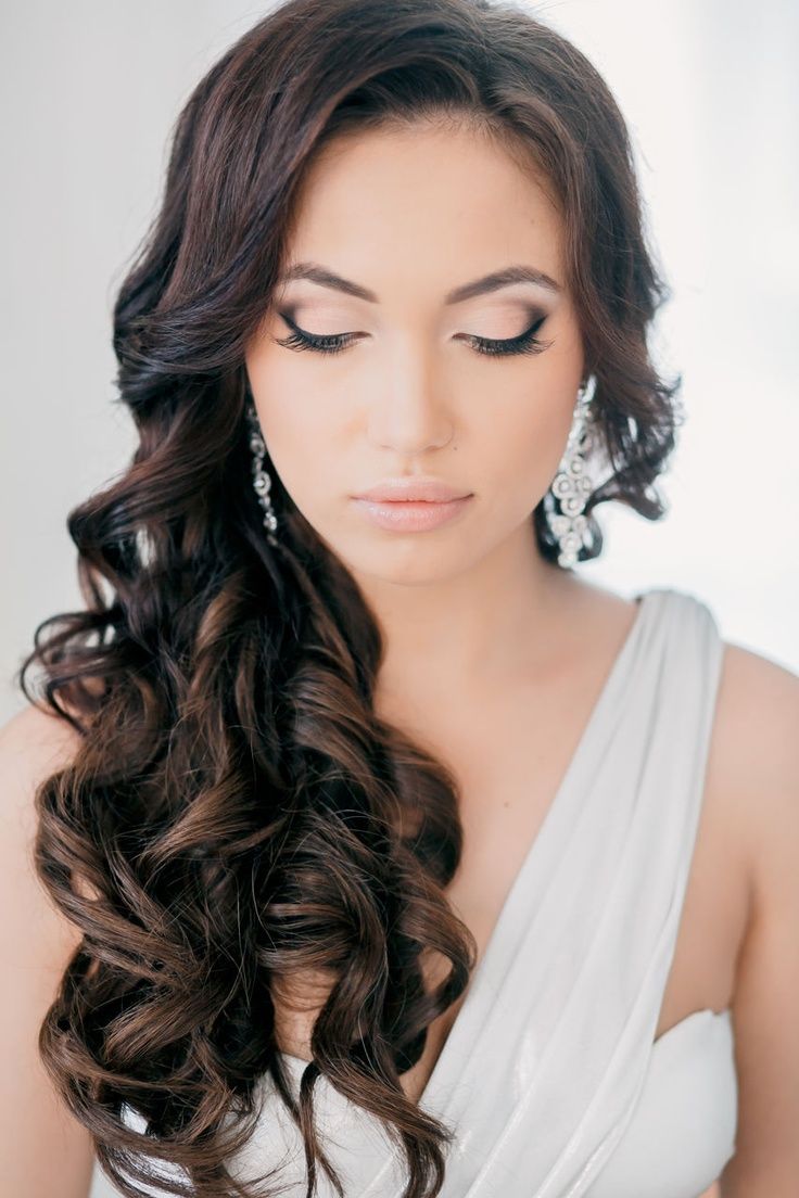 18 Perfect Curly Wedding Hairstyles - Pretty Designs
 Long Hairstyles With Curls Wedding