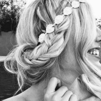 Hairstyle With Headband and Braid