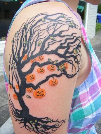 Halloween-inspired Tattoo