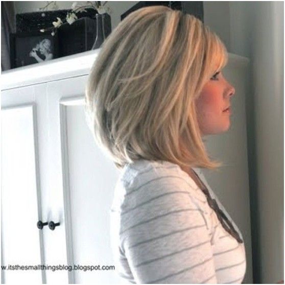Layered Bob Hairstyle for Thick Hair