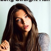 Long Straight Hairstyle for Thick Hair