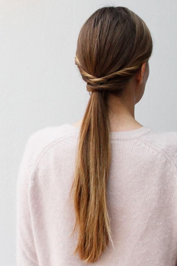 Lower Ponytail Hairstyle