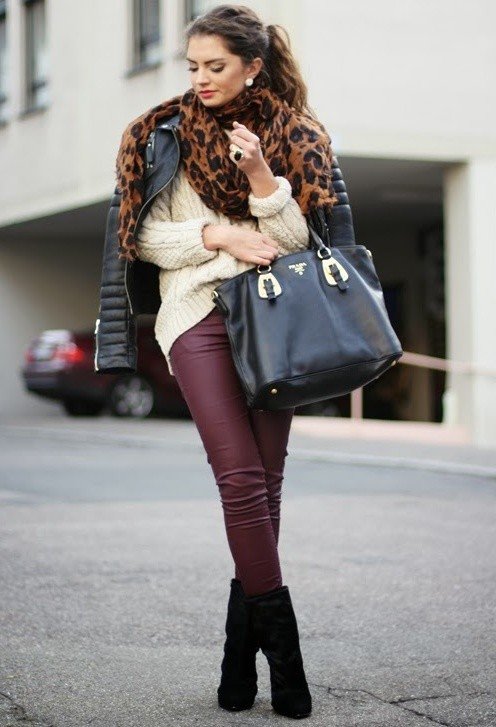 Maroon Pants for Fall