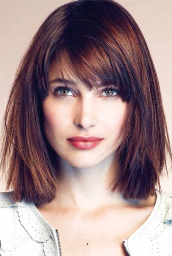 13 Fabulous Medium Hairstyles With Bangs Pretty Designs