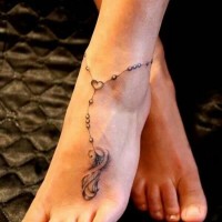 Pretty Foot Tattoo