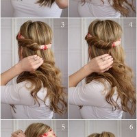 Pretty Headband Hairstyle