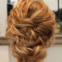 Romantic Wedding Updo for 2015