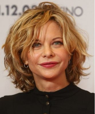 Short Curly Bob Hairstyle for Women Over 50