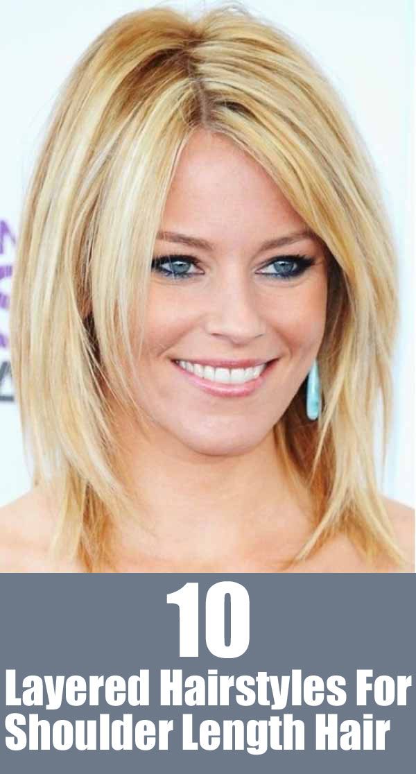 20 Great Shoulder Length Layered Hairstyles Pretty Designs