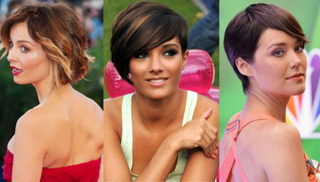 Side-parted Short Hairstyles