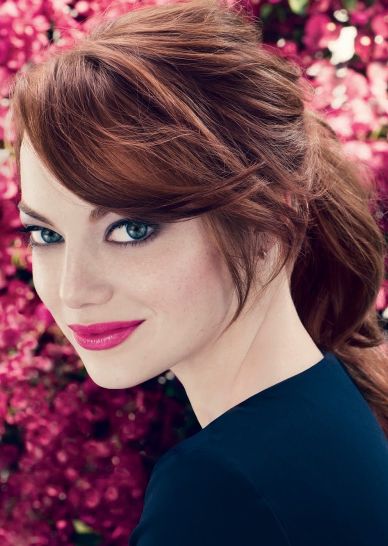 Simple Ponytail - Emma Stone Hairstyles