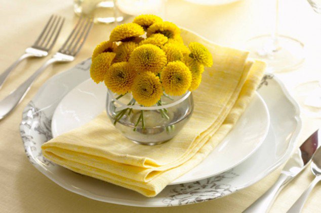 Small Gerberas for Table Decoration