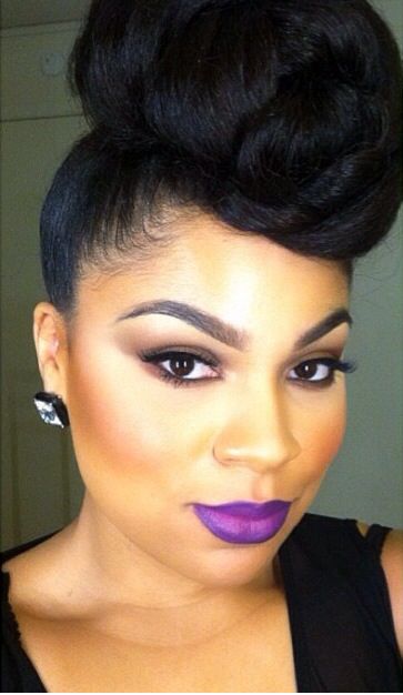 13 Hottest Black Updo Hairstyles Pretty Designs