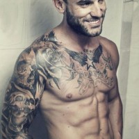 Stunning Chest Tattoo