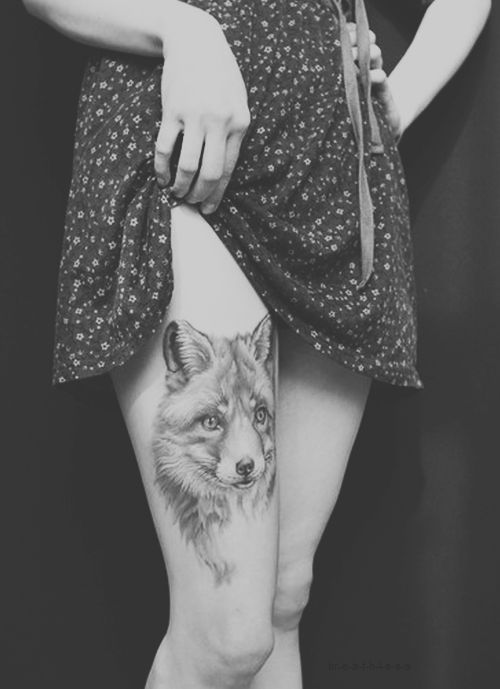 Stunning Wolf Tattoo