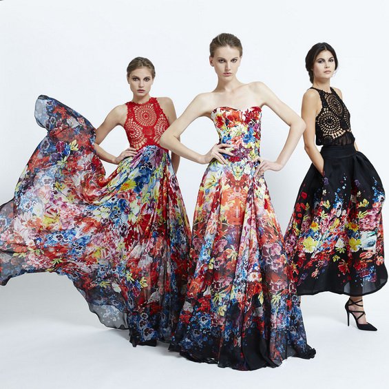 Stylish Floral Dresses by Zuhair Murad