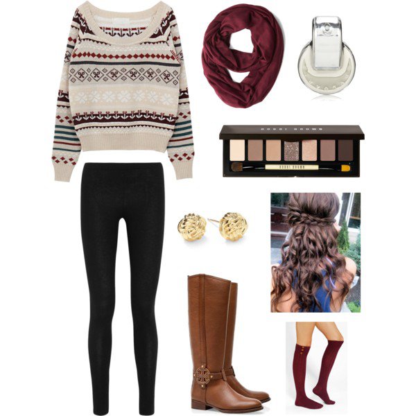 Stylish Leggings Outfit for Winter