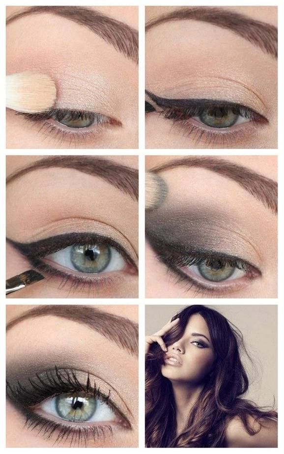 Stylish Smoky Eye Makeup Tutorial with Winged Liners