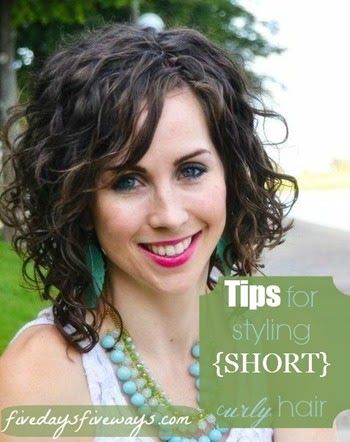 Tips for Short Curls