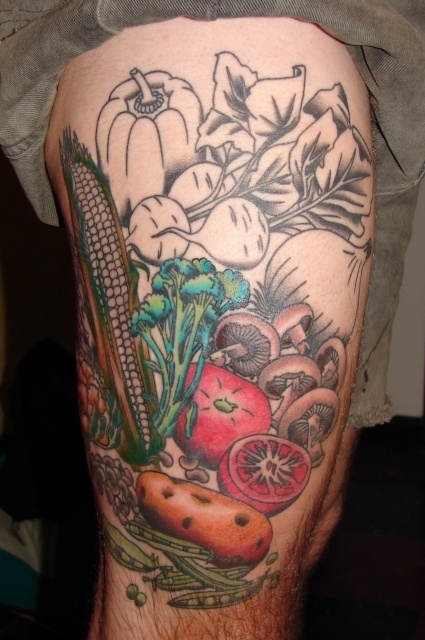 Interesting Food Tattoo Designs for Lovely Fashionistas - Pretty Designs