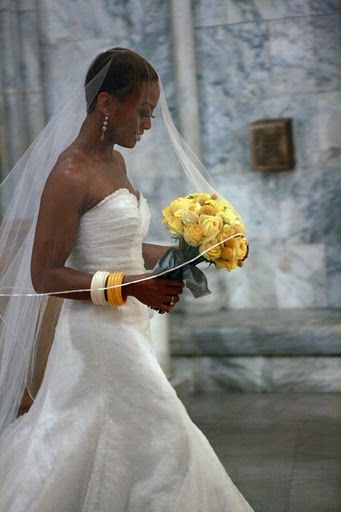 Very Short Wedding Hairstyle for Black Women