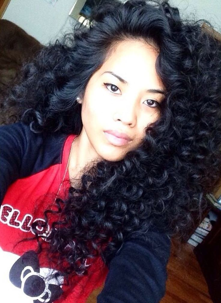 Asian With Curly Hair 23