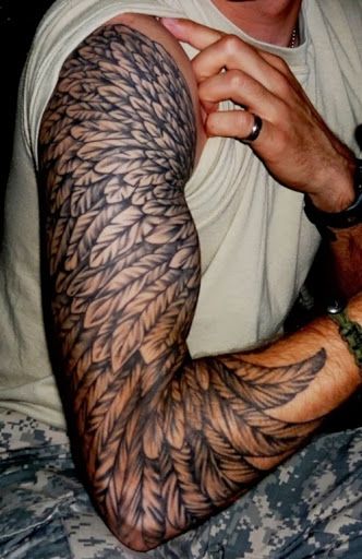 Wing Tattoo for Men