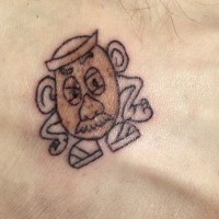 Angry Man Tattoo