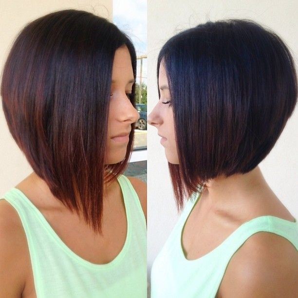 Asymmetrical Bob Hairstyle For Women Tumblr Haircuts