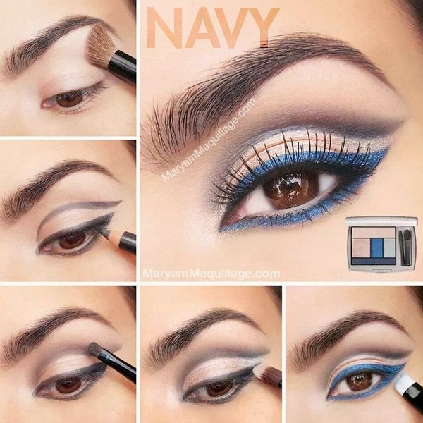 Blue Eyeliner