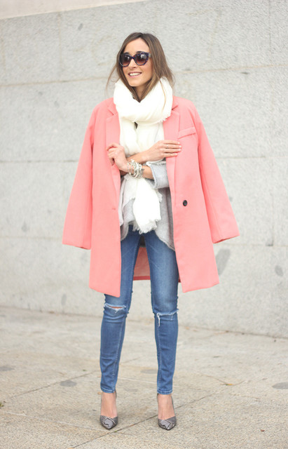Casual Outfit with Pastel Coats