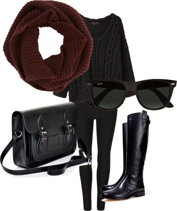 Chic Outfit Idea for Winter 
