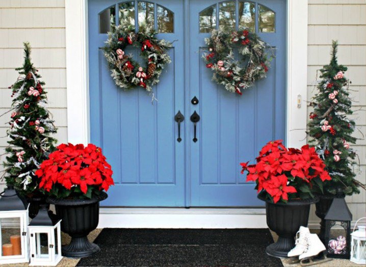 Easy Decoration for Front Porch