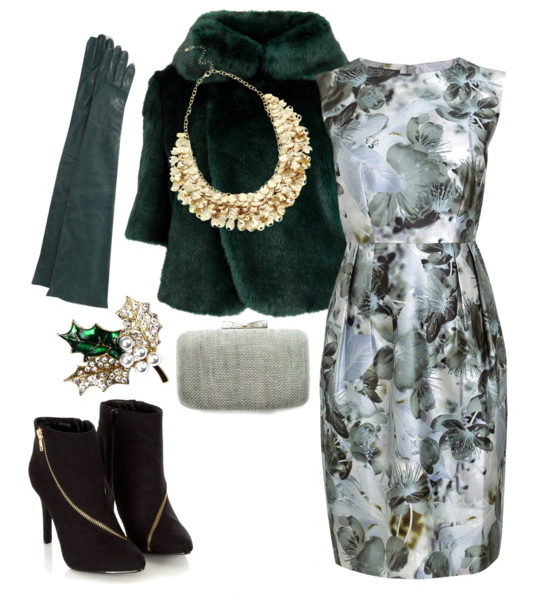 Emerald Green Outfit Idea for Party