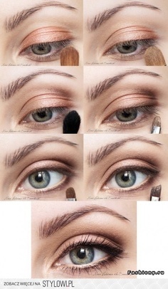 Golden Pink Eye Makeup