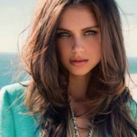 Long Layered Haircut With Bangs for Brown Hair