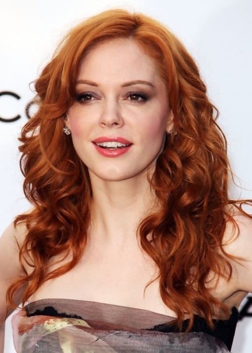 Medium Orange Red Hairstyle