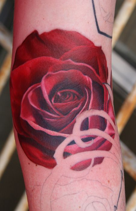 15 No Line Flower Tattoos You Must Love - Pretty Designs