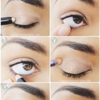 Nude Eyes with Glitter