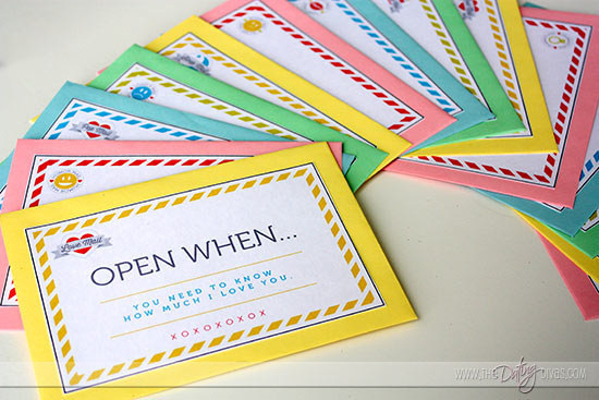 Open-When Letters