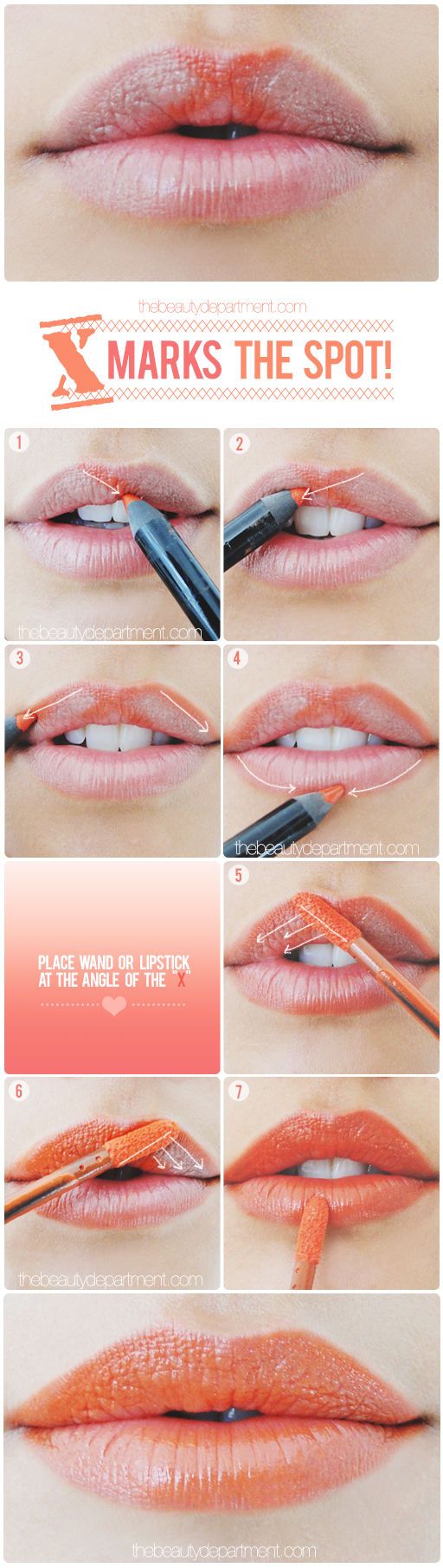 Orange Lip Gloss