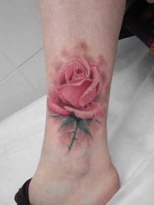 15 No Line Flower Tattoos You Must Love - Pretty Designs