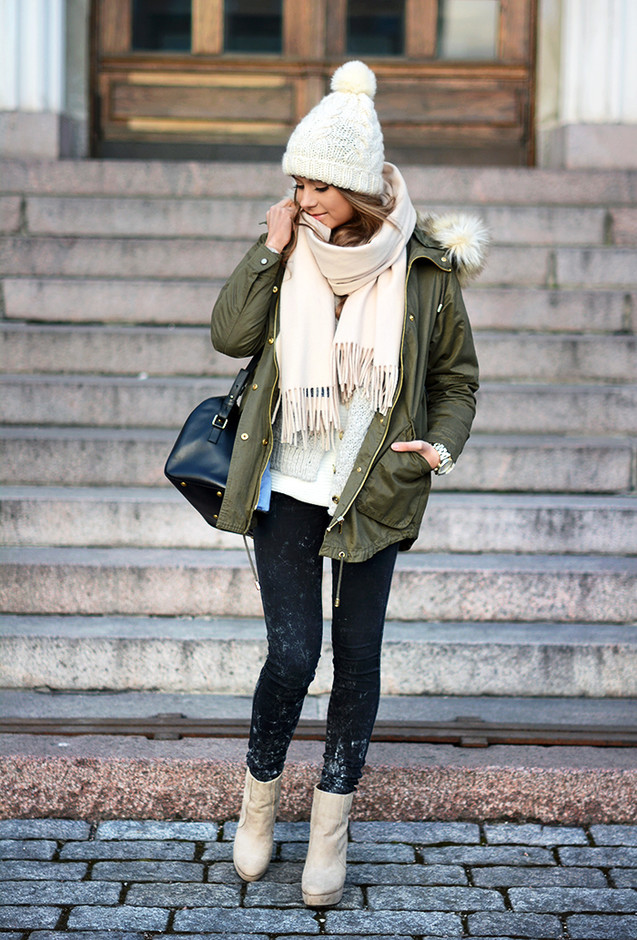 Pretty Winter Outfit for 2015