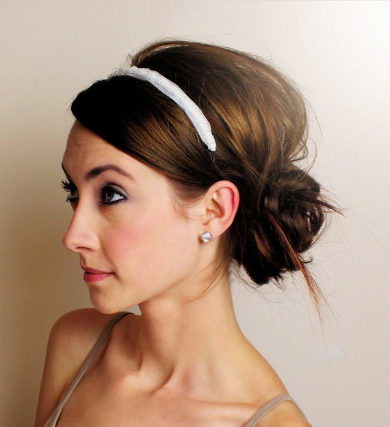 Simple Wedding Low Bun Hairstyle