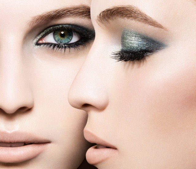 Sparkle Metallic Eye Makeup Idea