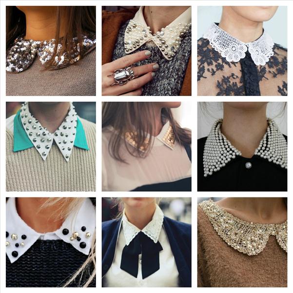 Stunning DIY Embellished Collar