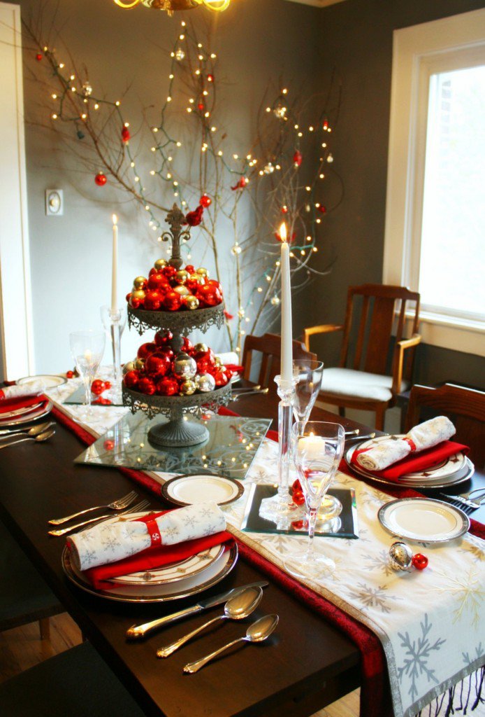 Stylish Christmas Table